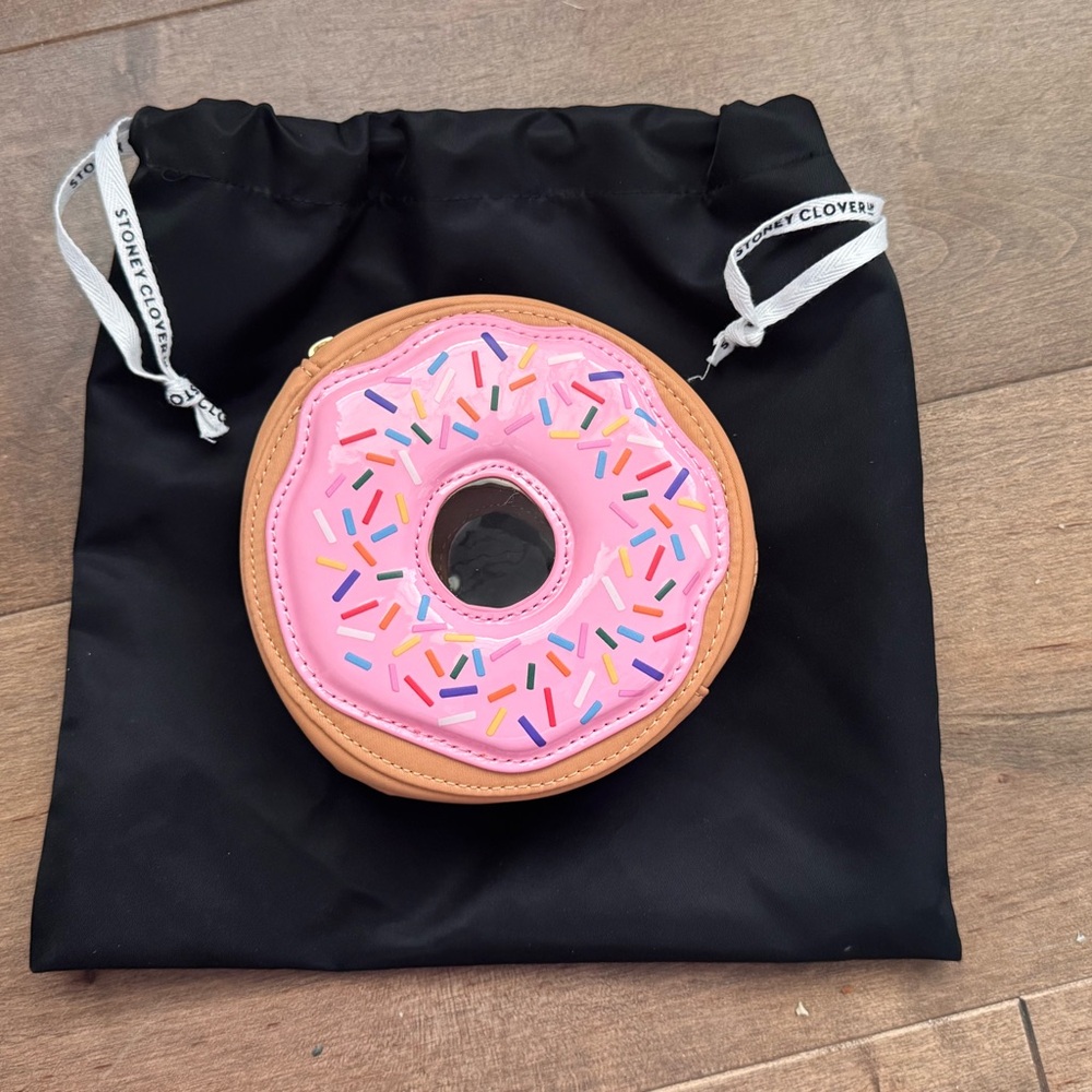 NWOT - Stoney Clover Lane + Dunkin’ Donut Pouch - Picture 5 of 7